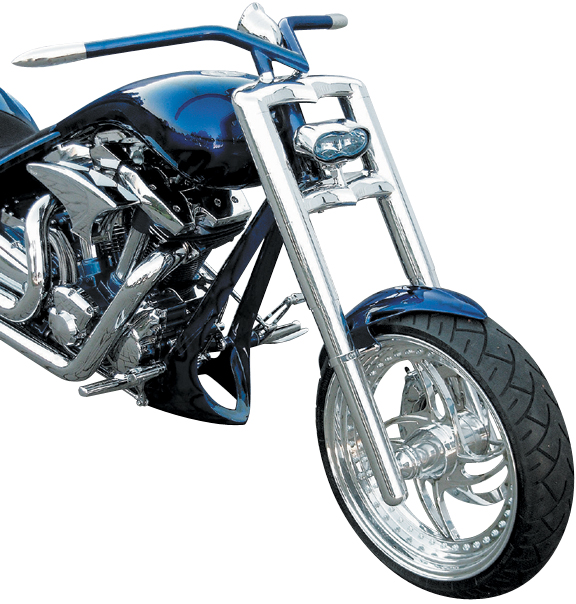 3D Motorcycle Front Forks for Softails