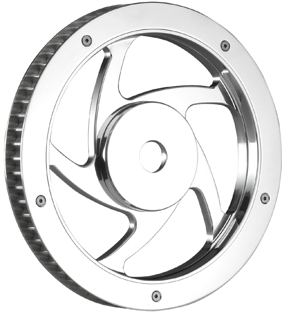5 spoke pulley for v rod_1 5 spoke pulley for v rod