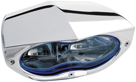 3D XTRM Custom Motorcycle Headlight