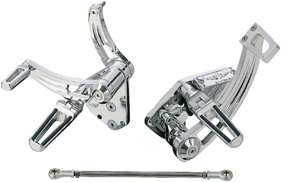 nail motorcycle forward control with race pegs for up to 1999 softails and dynas