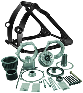 330 Tire Motorcycle Swingarm Conversion Kits for 2014-up Twin Cam Softails