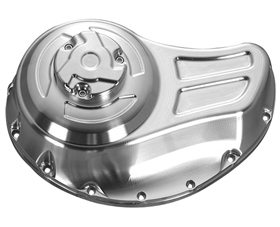clutch cover solid for v-rod's, night-rod's, street-rod's - polished