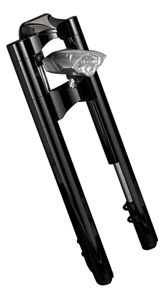 fork 3D cobra for v-rods – black