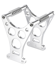 fork brace dragster for FXST/FXWG models polished