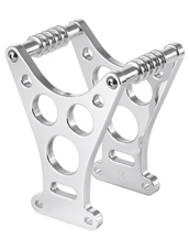 fork brace dragster for XL FXR models polished