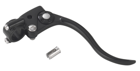 hand controls de luxe black brake lever assembly