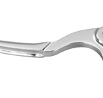 hand controls weld-on left side with polished lever