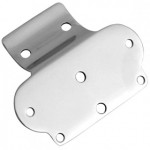 mounting bracket stainless steel for 1″ bars for Micro digital speedo and LED unit