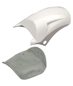 rear fender turbo with seat base and mounting kit for 2007-up models