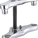 triple trees 41mm +6° wide-glide chromed