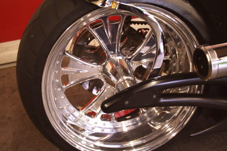 Bat Custom Wheels for Harley’s Custom Motorcycle Parts, Bobber Parts