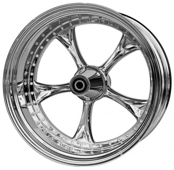 wheel 3D lowrider 21x3.5 polished - dual flange