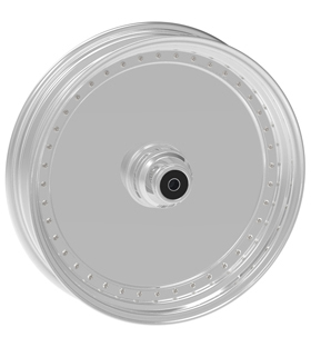 wheel blank design 18x10.5 polished for v-rod - dual flange