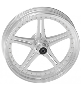 wheel magnum design 21x2.5 polished - single flange