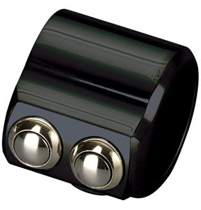 hand controls super-smooth switch clamp 2-button black