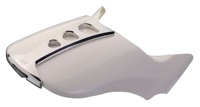 rear fender for fat boy and breakout 2018-up with polished aluminum insert