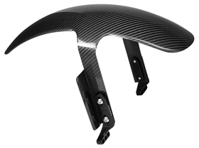 Carbon Fiber Front Fender for Nexo or Öhlins Inverted Front Forks