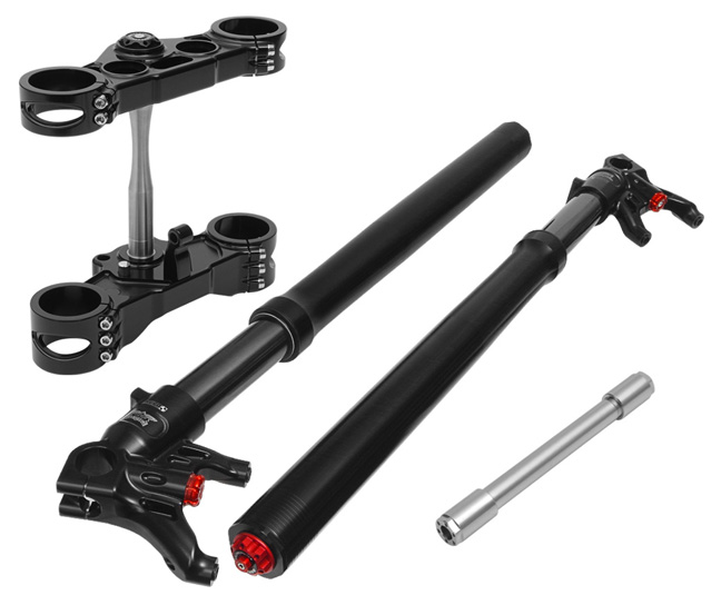 inverted front fork nexo for 2018-up Softails FXFB w/ ABS 247.7mm wide w/ 25mm axle – black