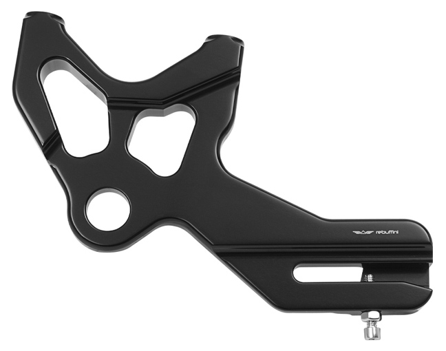 rear bracket for radial caliper for 2018-up Softail Fatbob – black