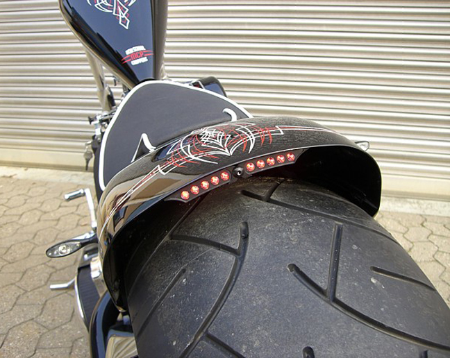 x wing tail light for harleys