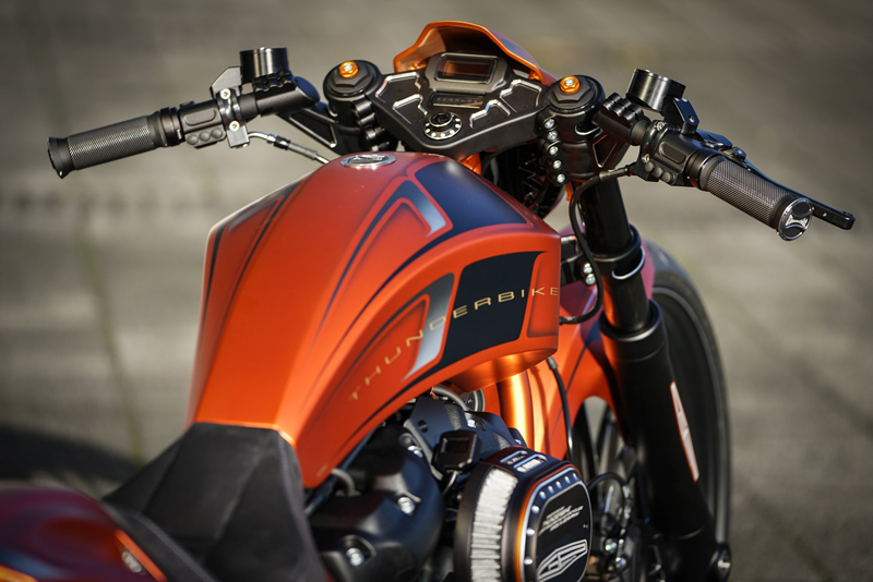 Grand Prix Gas Tank for 2018-up Milwaukee Eight Harley-Davidson Softail Models