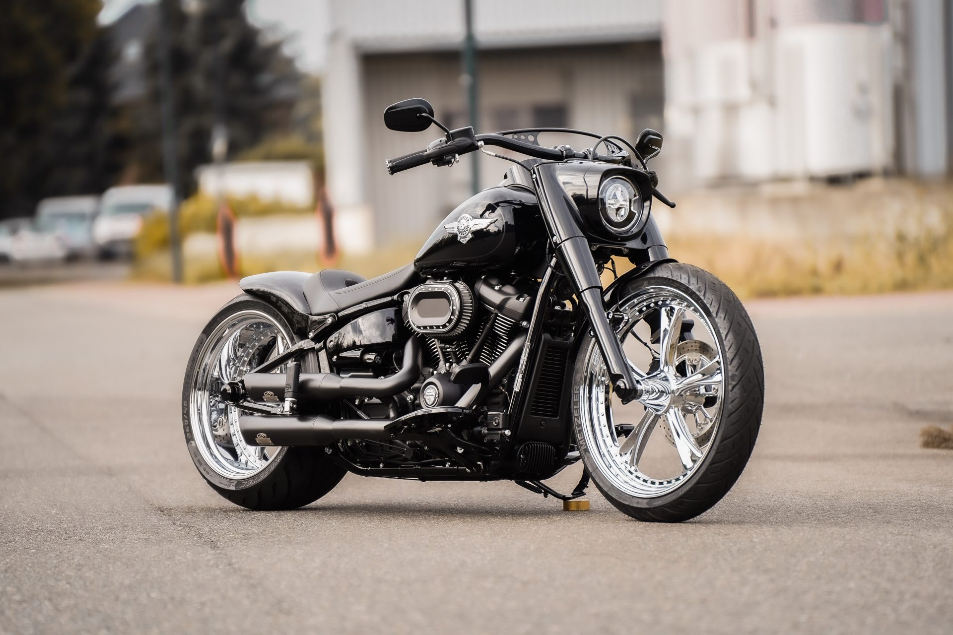 The Boss M8 FLFB Fat Boy – Motorcycle Parts, Bobber Chopper Motorcycle Parts by