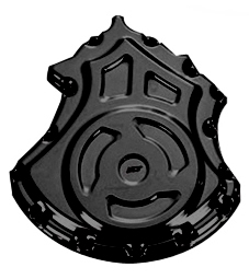 alternator cover solid for v-rod’s – black